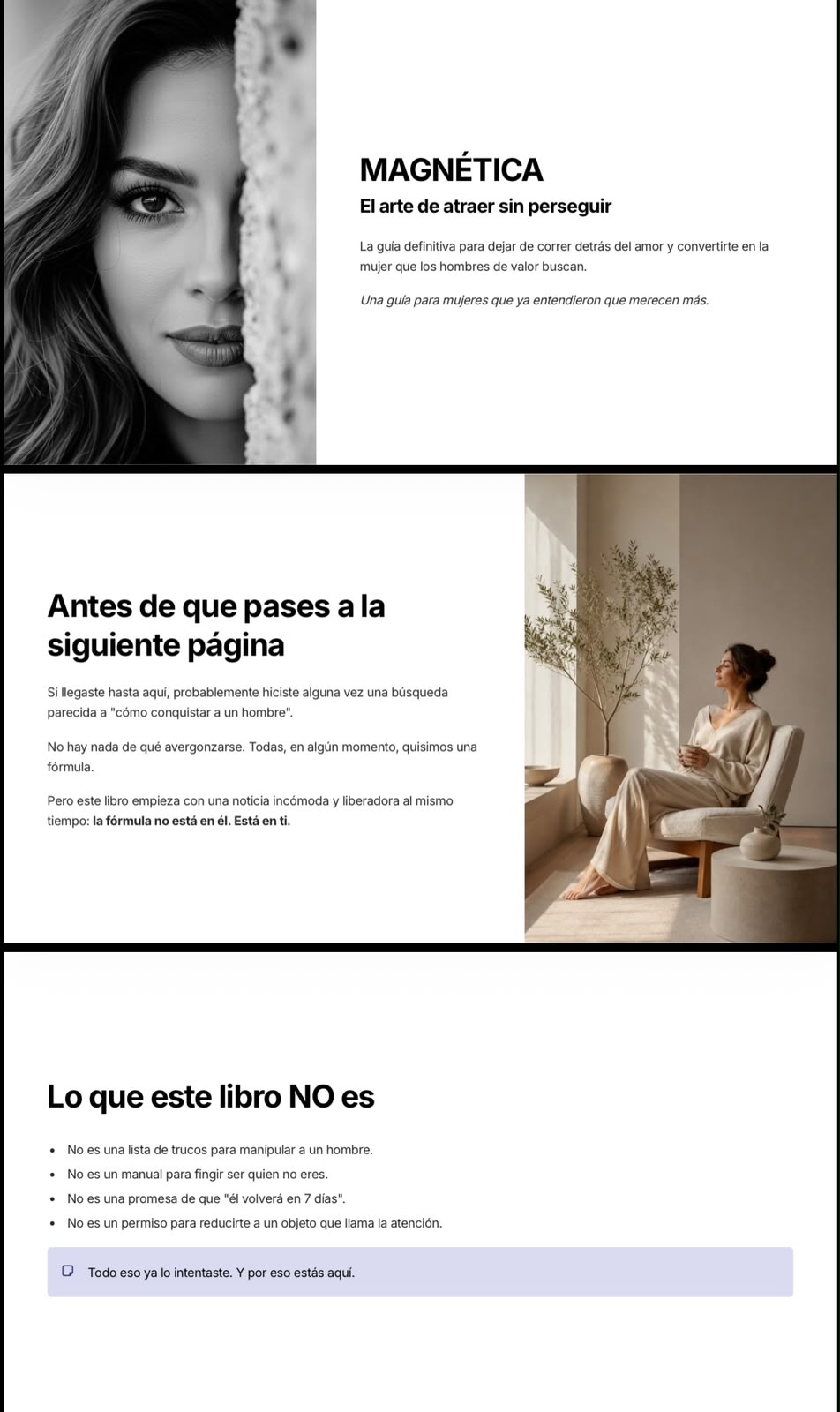 Vista previa de la introducción de Mujer Magnética